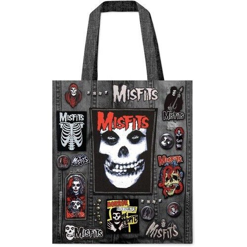 Rocksax - Misfits - Battle Bag - 16 X 16 Soft Polyester Bag with Web Handles Collectibles (Large Item, Tote / Messenger Bag)