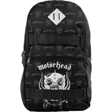 Rocksax - Motorhead - England - Skate Bag With Laptop Sleeve and Deck Straps (Black) Collectibles (Large Item, Backpack)