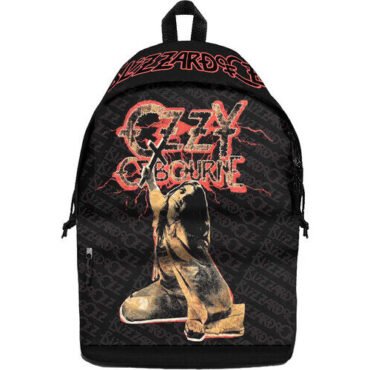Rocksax - Ozzy Osbourne - Blizzard of Oz - Daypack/Rucksack Padded Laptop Pocket (Black) Collectibles (Large Item, Backpack)