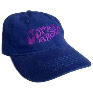 James Brown Logo Unstructured Hat - Royal Blue