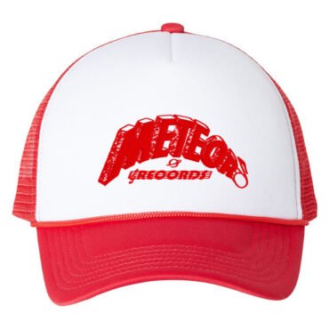 Meteor Records Red Trucker Hat | Blues Music Hat