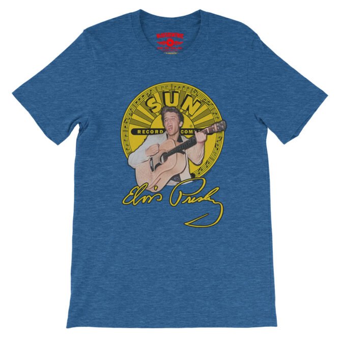 Elvis Presley 1955 T-Shirt – Lightweight Vintage Style – Bluescentric