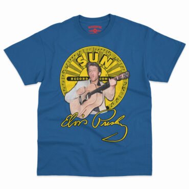 Elvis Presley 1955 T-Shirt - Men's Big & Tall - Royal