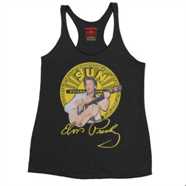 Elvis Presley 1955 Racerback Tank - Women's - Black