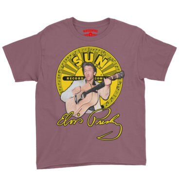 Elvis Presley 1955 Youth T-Shirt - Lightweight Children & Toddlers - Heather Maroon