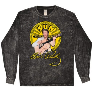 Elvis Presley 1955 T-Shirt - Black Mineral Wash
