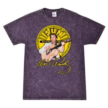 Elvis Presley 1955 Mineral Wash Shirt - Purple