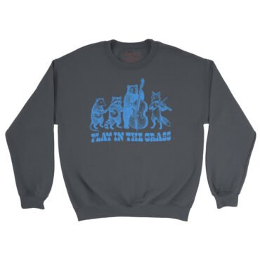 Play In the Grass Bluegrass Crewneck Sweatshirt - Navy