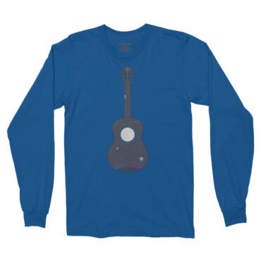 Guitar Moon Long Sleeve T-Shirt - Royal