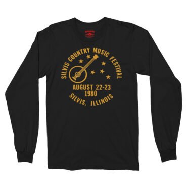 Silvis Country Music Festival Long Sleeve T-Shirt - Black