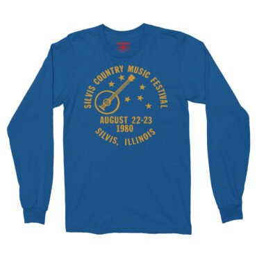Silvis Country Music Festival Long Sleeve T-Shirt - Royal