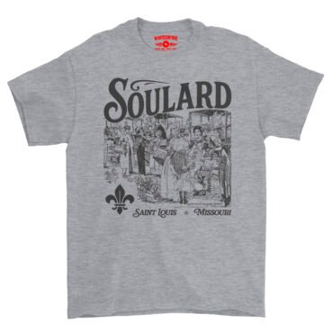 Soulard Neighborhood T-Shirt - Heavy Cotton - Athletic Heather