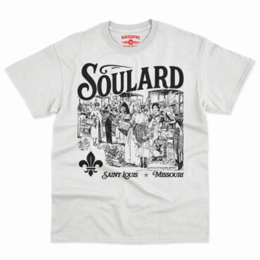 Soulard Neighborhood T-Shirt - Men's Big & Tall - White
