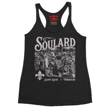Soulard Neighborhood Racerback Tank - Women's - Black