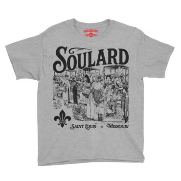 Soulard Neighborhood Youth T-Shirt - Lightweight Children & Toddlers - Athletic Heather