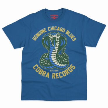 Cobra Records Genuine Chicago Blues T-Shirt - Men's Big & Tall - Royal