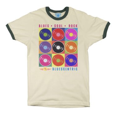 Bluescentric Pop Culture Vinyl Ringer T-Shirt in default