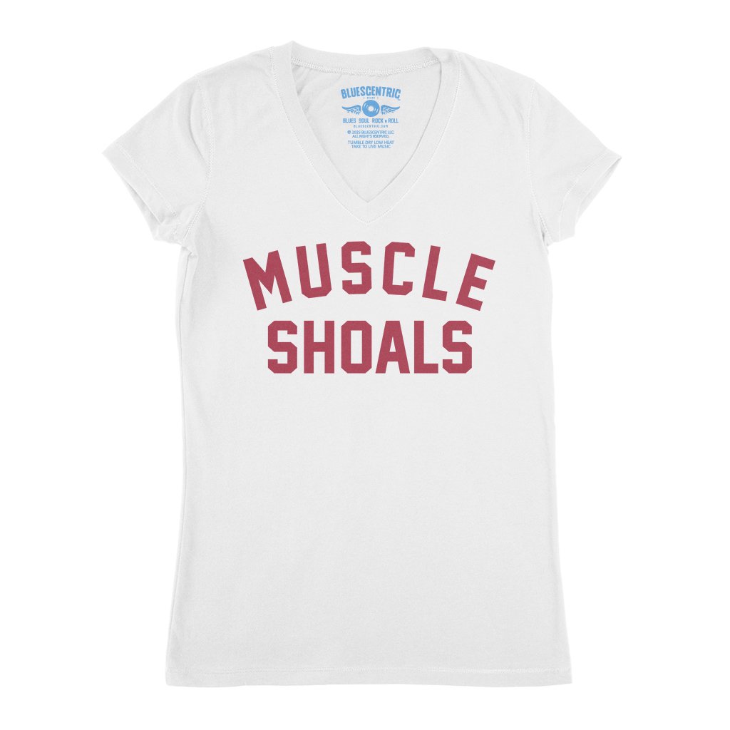 Muscle Shoals V-Neck T Shirt - Women's - White