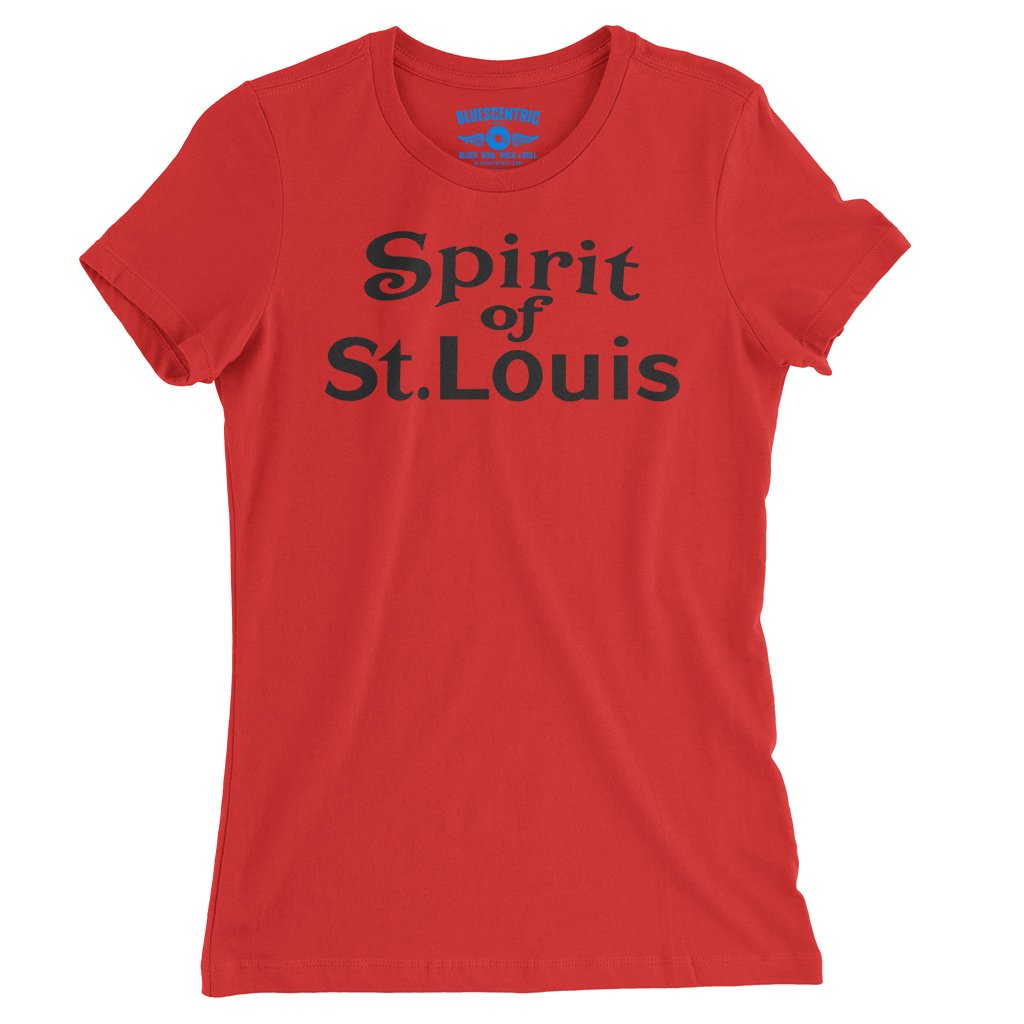 Spirit of St Louis Ladies T-Shirt - Relaxed Fit - Red