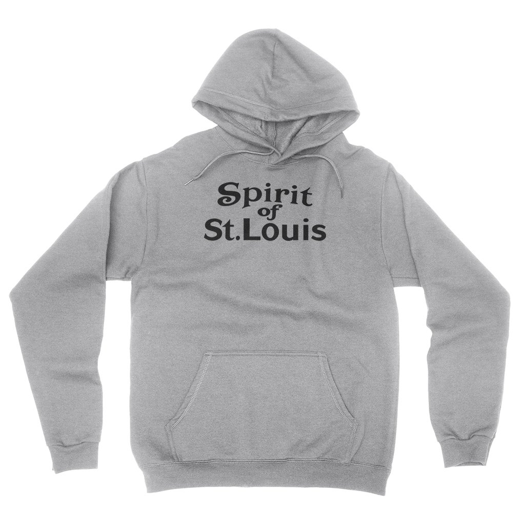 Spirit of St Louis Hooded Pullover Jacket - Ash