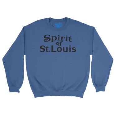 Spirit of St Louis Crewneck Sweatshirt - Royal