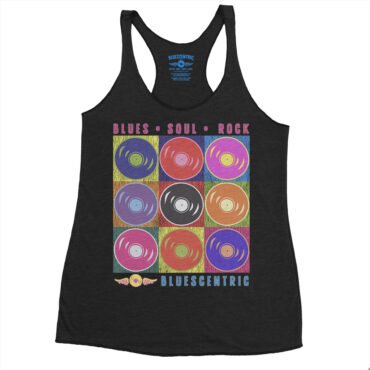 Bluescentric Pop Culture Vinyl Racerback Tank - Women's - Black