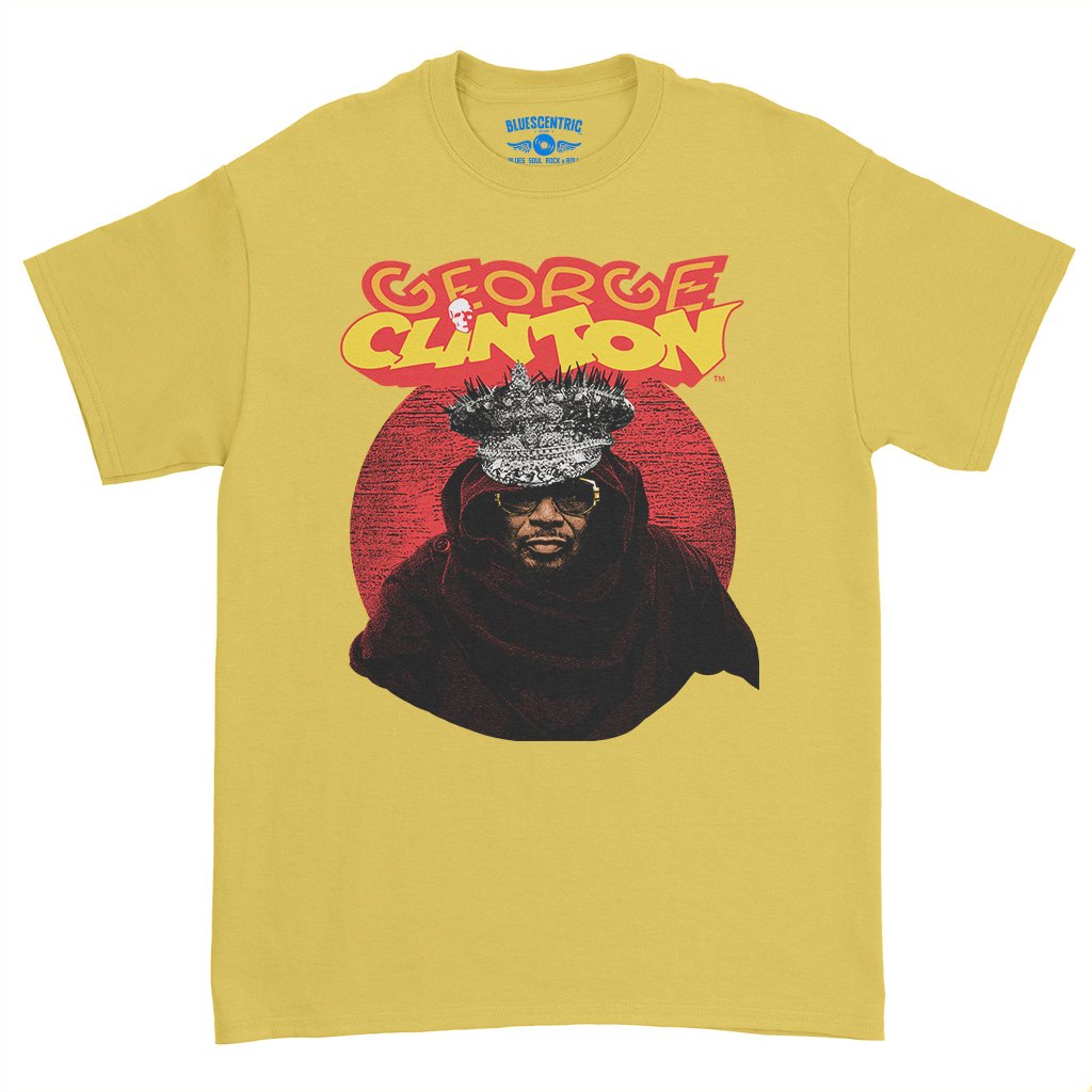 George Clinton Funky Crown T-Shirt - Heavy Cotton - Daisy