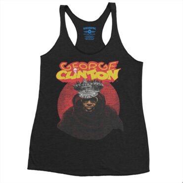 George Clinton Funky Crown Racerback Tank - Women's - Black