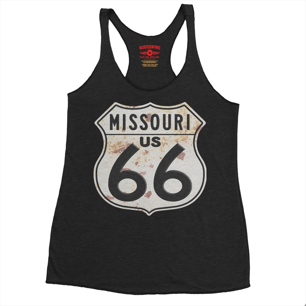 Route 66 Missouri Racerback Tank - Women's - Black