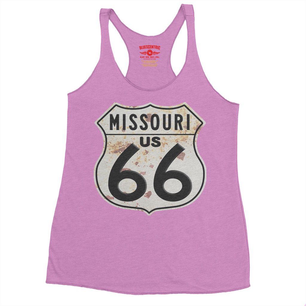 Route 66 Missouri Racerback Tank - Women's - Vintage Lilac