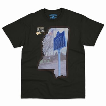 Albert King Blues Trail Marker T-Shirt - Men's Big & Tall - Black