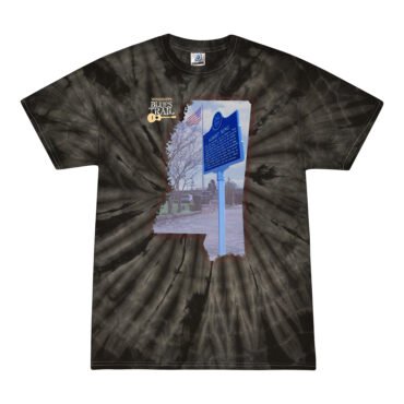 Albert King Blues Trail Marker Tie-Dye T-Shirt - Black - Black