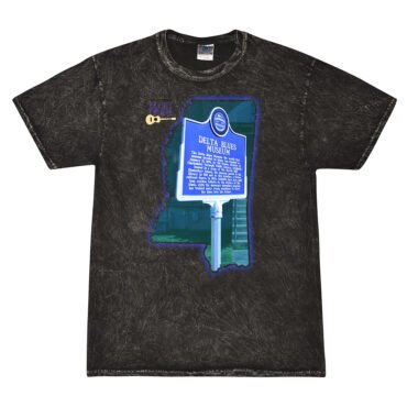 Delta Blues Museum Blues Trail Mineral Wash Shirt - Black - Black