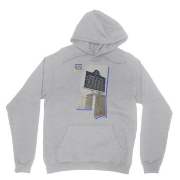 James Cotton Mississippi Blues Trail Hooded Pullover Jacket - Ash