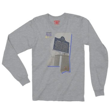 James Cotton Mississippi Blues Trail Long Sleeve T-Shirt - Athletic Heather