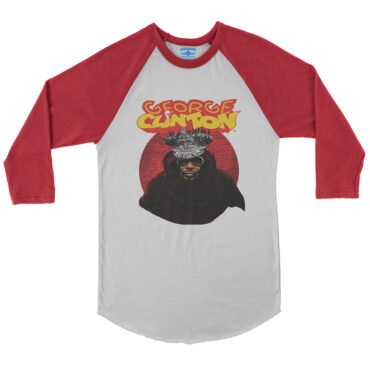 George Clinton Funky Crown Baseball T-Shirt in default