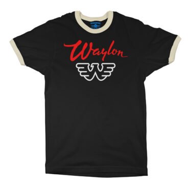 Waylon Jennings Logo Ringer T-Shirt in default