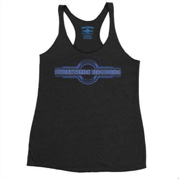 Vintage Streetside Record Store Racerback Tank - Women's - Black