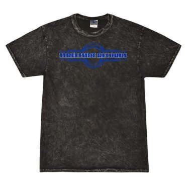 Vintage Streetside Record Store Mineral Wash Shirt - Black - Black
