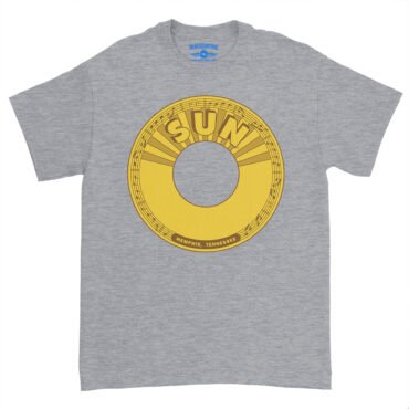 Sun Records 45 RPM T-Shirt - Heavy Cotton - Athletic Heather