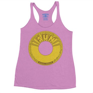 Sun Records 45 RPM Racerback Tank - Women's - Vintage Lilac