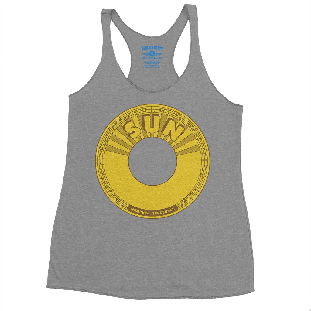 Sun Records 45 RPM Racerback Tank - Women's - Premium Heather