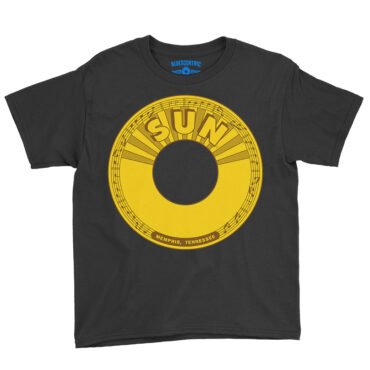 Sun Records 45 RPM Youth T-Shirt - Lightweight Children & Toddlers - Black