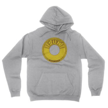 Sun Records 45 RPM Hooded Pullover Jacket - Ash