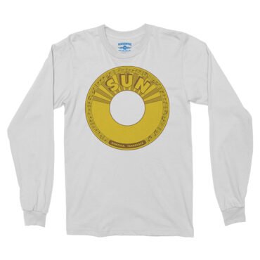 Sun Records 45 RPM Long Sleeve T-Shirt - White