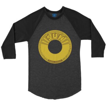 Sun Records 45 RPM Baseball T-Shirt - Black-HBlack