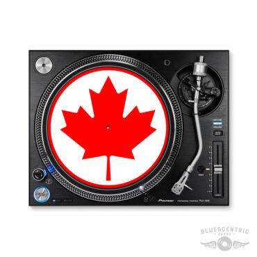 Canadian Flag Turntable Slipmat - for Vinyl Records