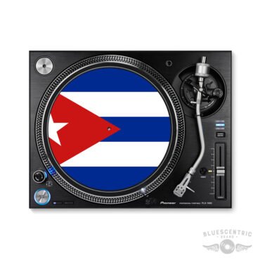 Cuban Flag Turntable Slipmat - for Vinyl Records