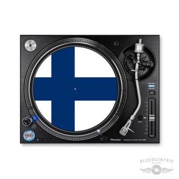 Flag of Finland Turntable Slipmat - for Vinyl Records