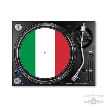 Italian Flag Turntable Slipmat - for Vinyl Records